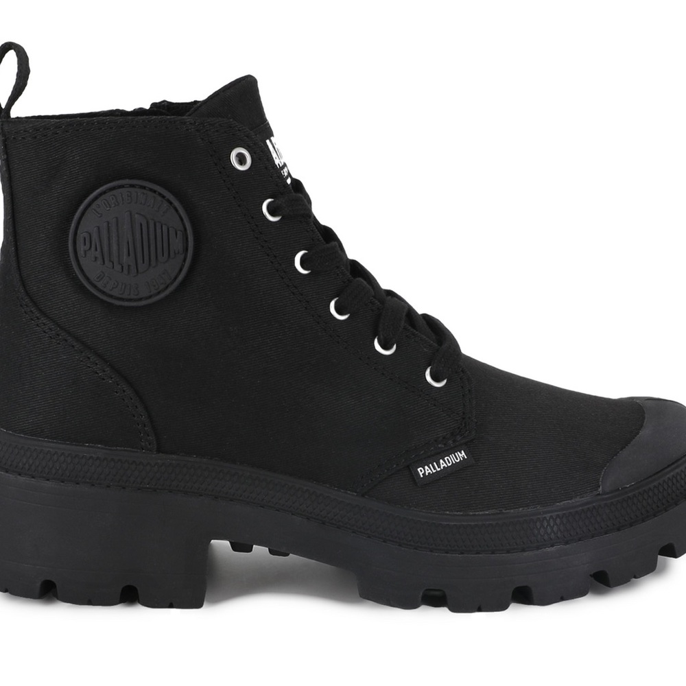 Palladium Pallabase Twill Boots (Black)